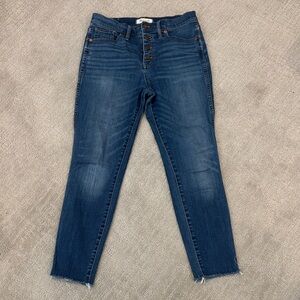 Madewell • skinny crop 10”